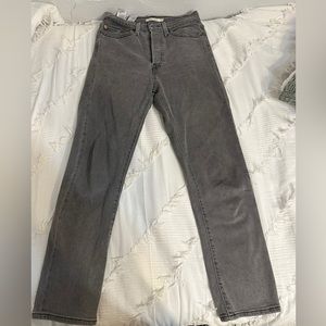 Levi wedgie straight jeans